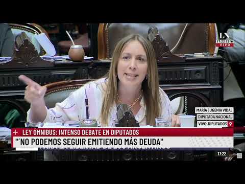 María Eugenia Vidal: Quieren ganar en la calle lo que no ganaron en la urnas