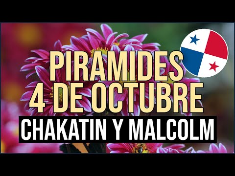 Pirámide Lotería de Panamá Miércoles 4 de Octubre 2023  Pirámide de Chakatin y Malcolm Ramos
