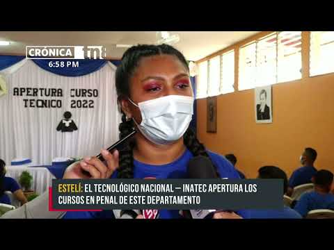 Carreras técnicas se brindarán en el penal de Estelí - Nicaragua