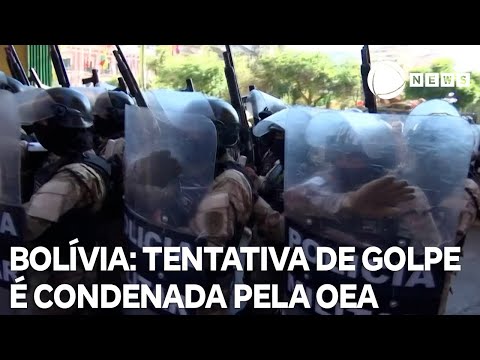 Organização dos Estados Americanos (OEA) repudia tentativa de golpe na Bolívia