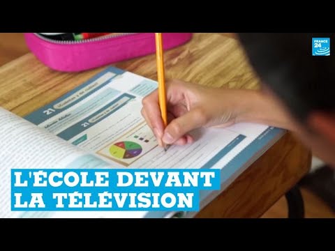 Covid-19 au Mexique : pour 30 millions d’élèves, l’école se fera devant la télévision