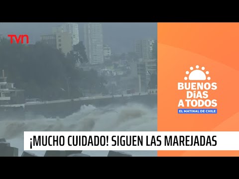 ¡Mucho cuidado! Siguen las marejadas en el litoral central | Buenos días a todos