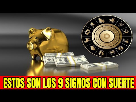 Afortunados, estos son los 9 signos del zodiaco que serán bendecidos con suerte la siguiente semana