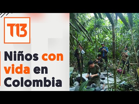 Encuentran con vida a los cuatro niños desaparecidos hace 40 días en la selva de Colombia