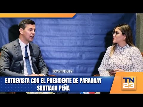Entrevista con el presidente de Paraguay Santiago Peña