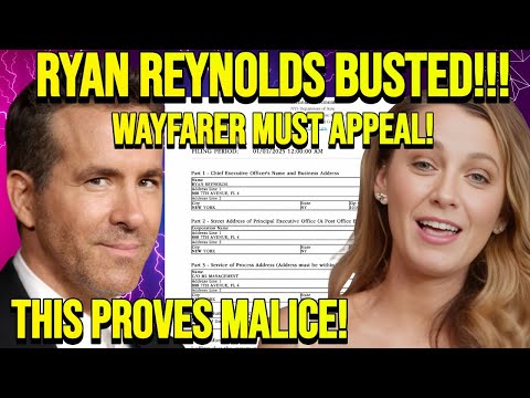 Ryan Reynolds FINALLY BUSTED for ORCHESTRATING Baldoni Take Down After Blake Admits to SHAM Lawsuit