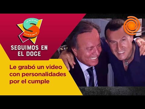 Amigos son los amigos: el mejor regalo que recibió Julio Iglesias en sus 80 años