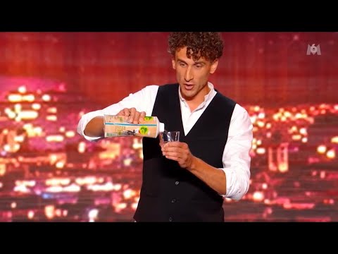 La France Incroyable Talent : Un magicien Suisse sosie de Macron change le lait en vin