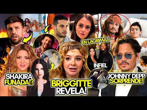 ADRIAN y LUISITO!? MARIANA en LÁGRIMAS! FUNAN a SHAKIRA! LANA se CASÓ! JOHNNY DEPP sorprende! CARDI!