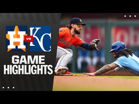 Astros vs. Royals Game Highlights (4/27/25) | MLB Highlights