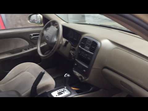 Hyundai Sonata 2002 m dalys