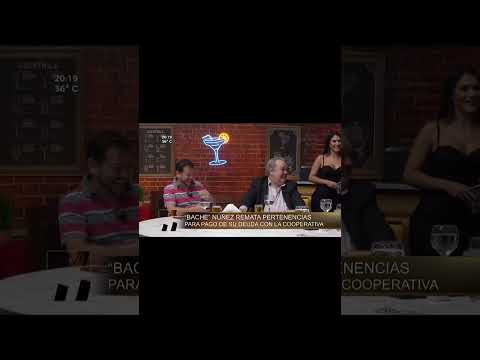 Bache Núñez llegó a Polémica en el bar