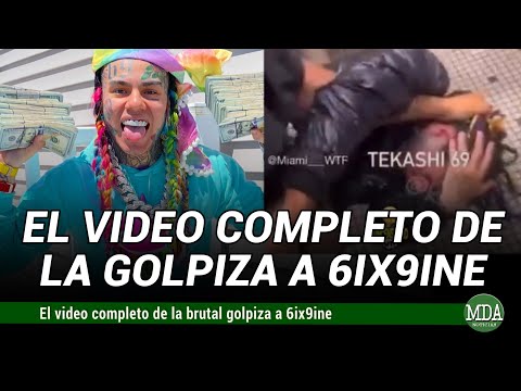 El VIDEO COMPLETO de la BRUTAL GOLPIZA a 6IX9INE