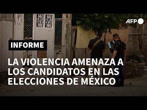 Con el miedo a cuestas, candidatos mexicanos desafían las balas | AFP