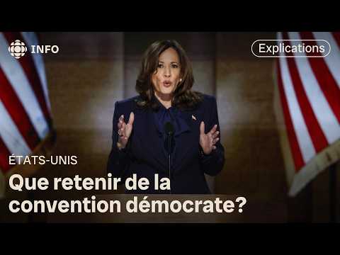 Discours de Kamala Harris pour clôturer la convention démocrate