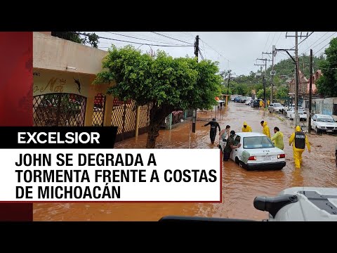 Michoacán en alerta ante el embate de John