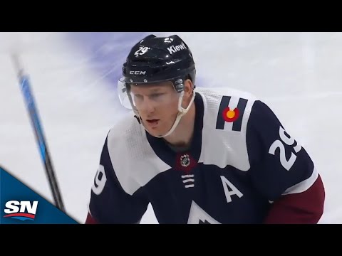 Nathan MacKinnon Shows Off RIDICULOUS Speed To Score Sweet Goal