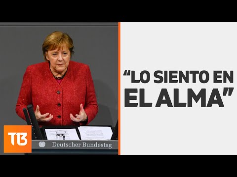Lo siento en el alma: Merkel pide más restricciones por coronavirus