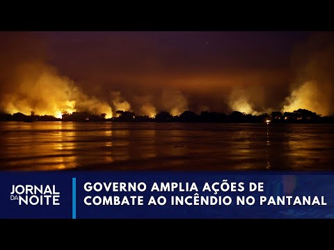 Governo monta força-tarefa para combater incêndios no Pantanal