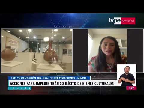 TVPerú Noticias Edición Sábado | Evelyn Centurión, directora general de Repatriaciones del Mincul