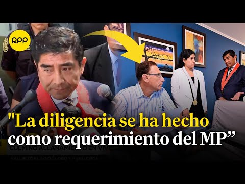 Martín Vizcarra: Culminó la diligencia de allanamiento en casa del expresidente