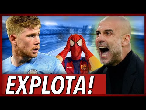 ¡GUARDIOLA EXPLOTA CONTRA la UEFA tras LA LESION de KEVIN DE BRUYNE!