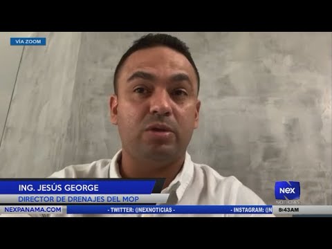 Entrevista al Ing. Jesús George, Director de Drenaje del MOP