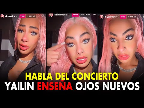 INCREIBLE! YAILIN ENSEÑA NUEVOS OJOS Y HABLA DEL CONCIERTO EN EL PRUDENTIAL DE ALOFOKE