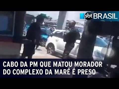 Cabo da PM que matou morador do Complexo da Maré é preso | SBT Brasil (08/02/24)