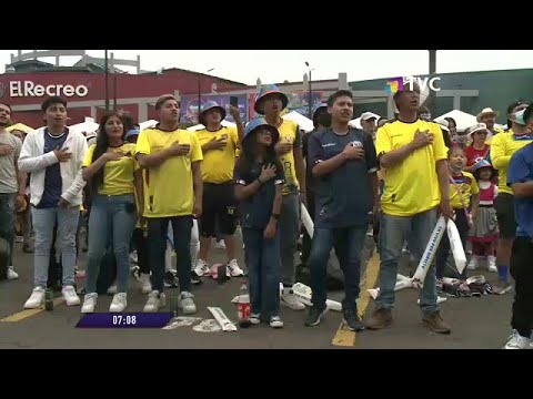 Qatar 2022: Hinchas festejaron el triunfo de Ecuador tras su debut en el Mundial