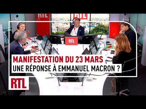 Manifestation du 23 mars : une réponse à Emmanuel Macron ?