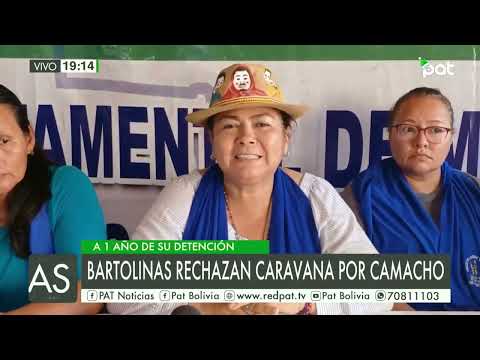 Bartolinas rechazan caravana por el gobernador Camacho