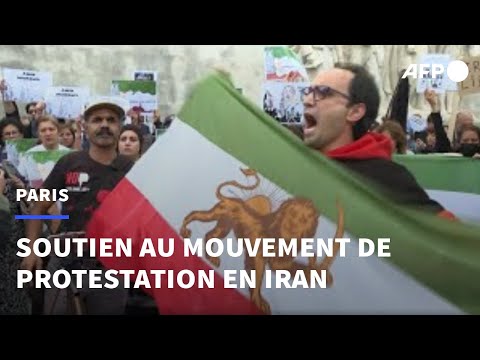 A Paris, rassemblement contre la répression des manifestations en Iran | AFP