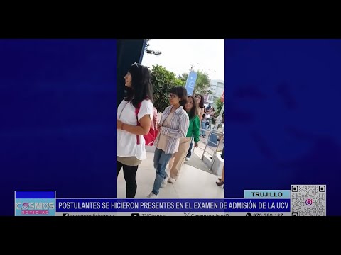 Trujillo: postulantes se hicieron presentes en el examen de admisión de la UCV