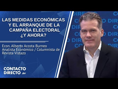Entrevista con Alberto Acosta Burneo - Analista Económico | Contacto Directo | Ecuavisa
