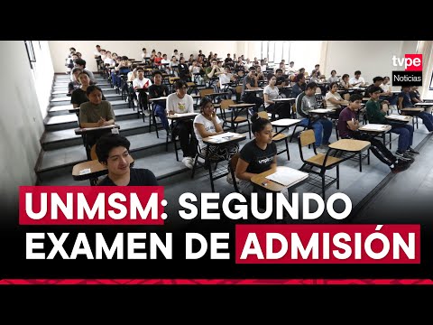 UNMSM realiza segundo examen de admisión para el periodo 2024-II