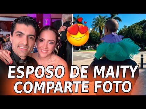 El ESPOSO de Maity Interiano COMPARTE una TIERNA FOTO con baby Nour