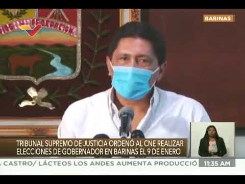 Argenis Chávez se separa del cargo tras decisión del TSJ de ordenar repetir elecciones en Barinas