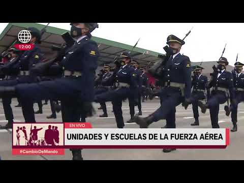 Cambio de mando: Presentación de las unidades y escuelas de la Fuerza Aérea | Bicentenario del Perú