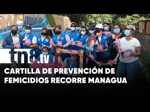 Entregan Cartilla para prevenir Femicidios en San Isidro de La Cruz Verde, Managua - Nicaragua