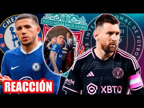 FUERTE REACCIÓN de ENZO con HINCHA de LIVERPOOL | MESSI y JORDI ALBA MAGNÍFICA COMBINACIÓN GOLAZO