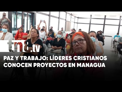 Paz y trabajo: Líderes cristianos de Managua conocen proyectos de candidatos a la alcaldía