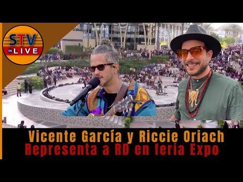 Vicente García y Riccie Oriach Representa a RD en feria Expo