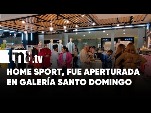 Adidas apertura la tienda ‘Home Sport’ en Galería Santo Domingo en Managua