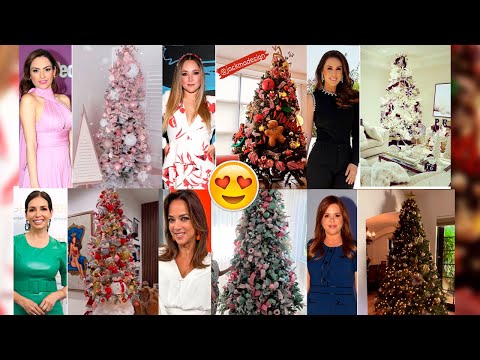 8 árboles de NAVIDAD de FAMOSAS que vas a QUERER TENER este año en tu hogar