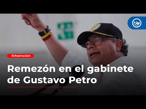 Remezón en el gabinete de Gustavo Petro: salen siete ministros