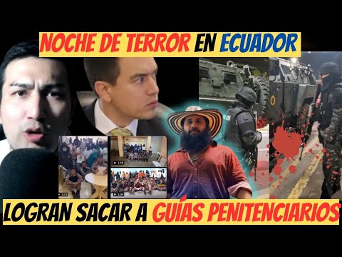 NOBOA vs. FITO Noche de TERROR en Ecuador como con PABLO ESCOBAR | Guias fueron liberados por PPLS