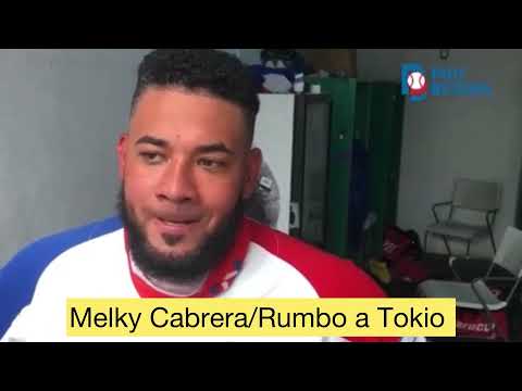 Melky Cabrera , Diego Goris y Luis Felipe Castillo hablan tras la victoria de Dominicana.