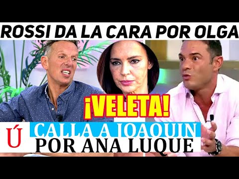 Antonio Rossi AVERGÜENZA a Joaquín Prat por atacar a Olga Moreno hundiendo a Ana Luque