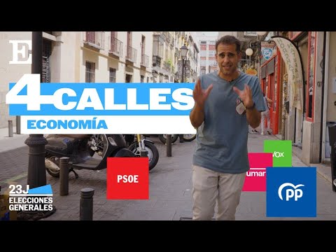 ELECCIONES: ¿Va España como una moto? Preguntamos sobre economía en 4 CALLES | EL PAÍS